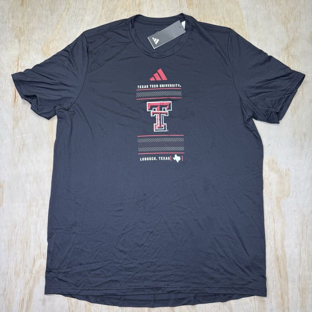 NEW Texas Tech Red Raiders adidas Locker Local Rep 2024 Shirt Black XL